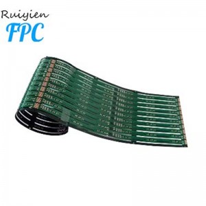 Lage prijs afgeschermde flex-kabel Gratis monster Touchscreen Fpc Fabrikanten 4-laags FPC PCB 1.0 MM Pitch FPC / FFC Flex Board